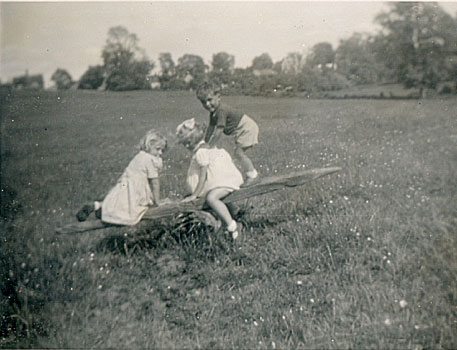 John and Margaret with Anne in 'Bettycraft'