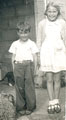 Margaret and John at 'Briar Lee' in 1954