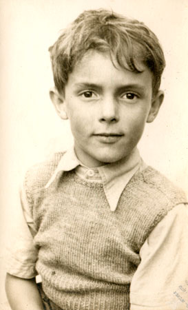 John at Garsington, Oxfordshire, about 1955