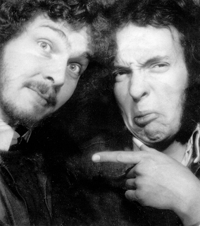 John and his good friend Pete Grove (photo taken 1972-1975ish)