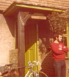John and his bike at 159 Stanley Hill, possibly Summer 1976
