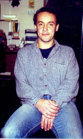 John in February 1987 &copy;Lesley Close