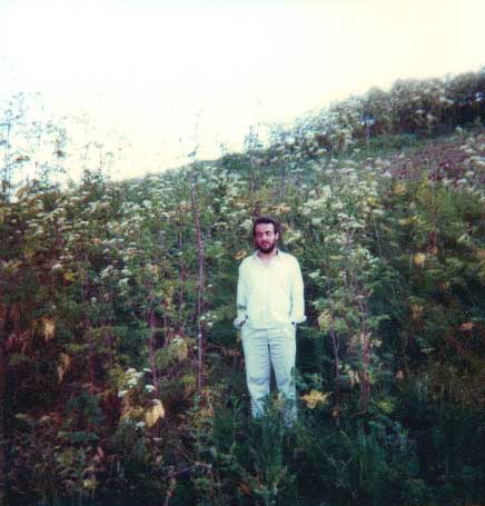 John in a field - 18th June 1986 ©Lesley Close